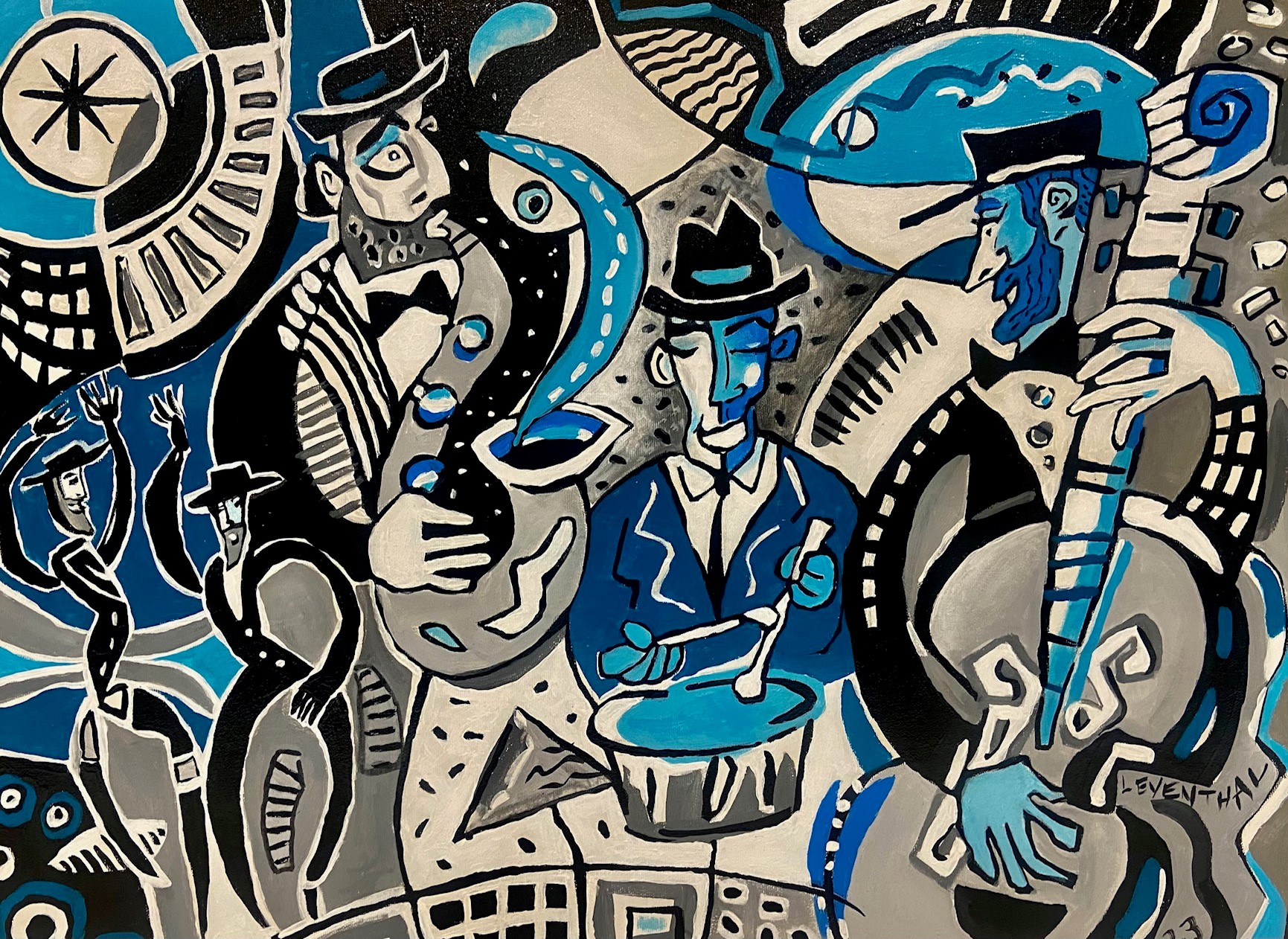 Klezmer in Blue, by Ian Leventhal